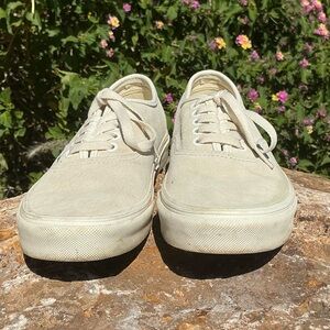 Women’s Vans J. Crew beige/ tan collaboration sneaker size 8.5